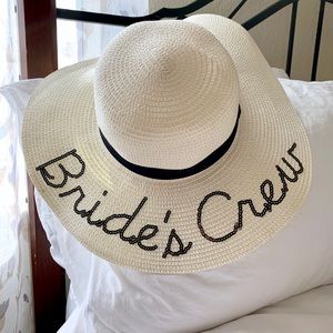 SOLD🚫BRIDE’S CREW |Bridesmaid Floppy Sun Hat